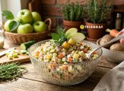 Сделать Оливье вкуснее помогут простые ингредиенты