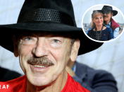 Как выглядит жена Боярского и говорит ли о войне