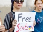 В Киеве провели акцию в поддержку Сенцова