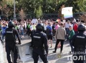 Трем участникам конфликта с полицейскими в Харькове готовят подозрения