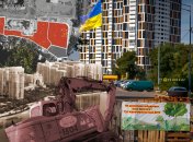 Застройщиков манят участки у Днепра. Фото Коллаж "Телеграфа"