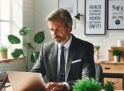 Мужчина в офисе