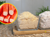 Из крабовых палочек получаются вкусные закуски