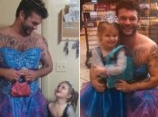 Почему для похода с племянницей на кинопоказ «Золушки» ее дядя оделся в костюм принцессы (ФОТО)