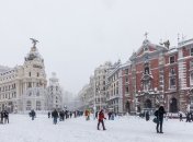 Мадрид зимой