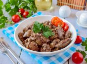 Печень получится мягкой и нежной