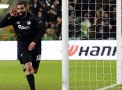 УЕФА дисквалифицировал форварда, толкнувшего полицейского при праздновании гола