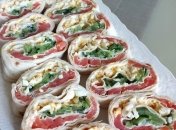 Рецепт закуски из лаваша и рыбы