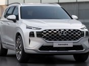 Hyundai Santa Fe: состоялась презентация обновленного кроссовера (Фото)