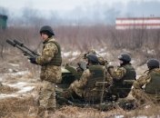 Штаб АТО: НВФ за минувшие сутки 42 раза обстреляли позиции сил АТО