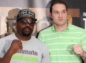 Чисора и Фьюри устроили потасовку