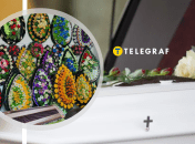 Венки, гроб