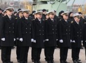 В Одессе прошел выпуск офицеров ВМС ВСУ (Фото)