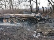 Разгромленная вражеская техника