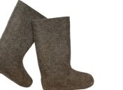 Валенок гигантских размеров изготовили в России