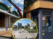 Старі МАФи замінюють нові конструкції або сквери. Фото Колаж "Телеграфа"