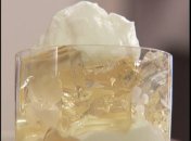 Парфе с винным желе