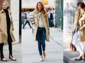 Бавовняний тренч у нюдовому відтінку - ненудні луки