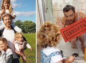 Милые снимки о том, каково это - быть отцом сразу четырех дочек (Фото)