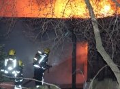 Крупный пожар охватил зоопарк в Лондоне