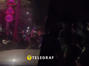 Місце протестів у Вінниці