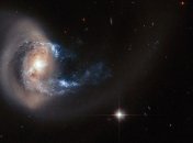 Астрономы показали снимок галактики NGC 7714