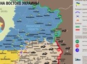 Карта АТО на востоке Украины (5 марта)