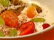 Жареные бананы с мороженым