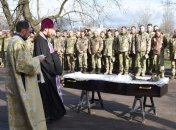 На Волыни попрощались с погибшим от обстрела боевиков военнослужащим ВСУ (фото)
