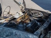 В Днепре недалеко от заправки на ходу загорелся ЗАЗ