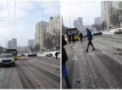 Место аварии