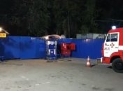 От воспламенения на АЗС в Киеве погиб сотрудник станции (Видео)