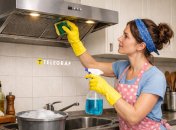 Вытяжку нужно очищать регулярно, чтобы она не сломалась