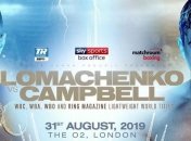 Поветкин и Фьюри на разогреве у Ломаченко: расписание боев 31 августа