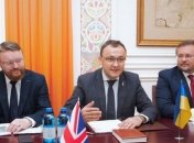 Украина и Британия начали переговоры о новом соглашении о сотрудничестве