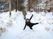 Как не упасть на льду - зимний лайфхак