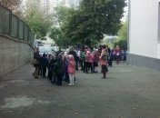 В центре Киева горела школа