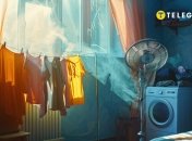 Швидко висушити одяг можна і без сушильної машини  (зображення створено за допомогою ШІ)
