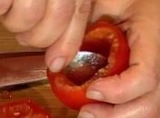 Закуски в чашечках из овощей