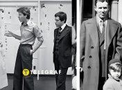 Кельвін Кляйн з батьками та колегами