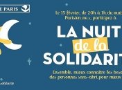 Во время "Ночи солидарности" в Париже считали бездомных