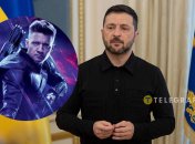 Владимира Зеленского мог бы сыграть "Соколиный Глаз"