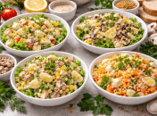 Салаты с вареными яйцами