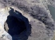 На Львівщині утворилася нова карстова яма (Фото) (Відео)