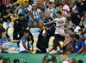 Фанатов избивали дубинками