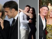 Брижит и Эммануэль Макроны, Глеб Репич и его девушка, Оля Полякова и Вадим Буряковский
