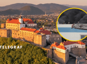 Після удару чарівне місто огорнув дим