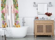 Как избавить шторку в ванной от загрязнений