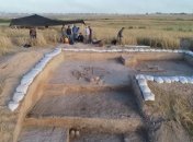 На месте раскопок в Шахи-Кора