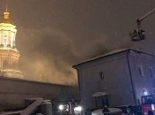 Пожар в Киево-Печерской лавре: полиция задержала поджигателя 